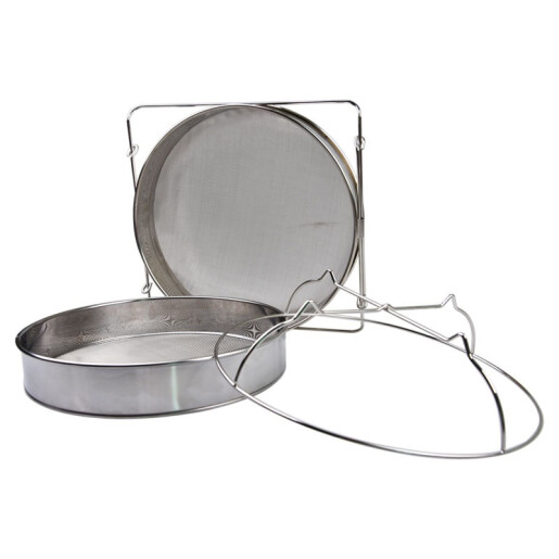 Strecurător dublu, din oțel inoxidabil, Ø320mm