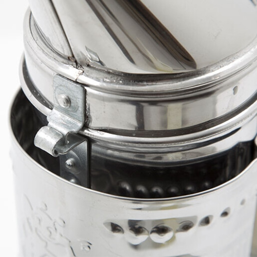 Afumator albine din inox, 25 cm