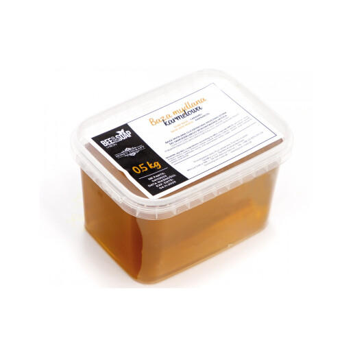 Baza pentru sapun, caramel, 0.5 kg