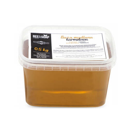 Baza pentru sapun, caramel, 0.5 kg