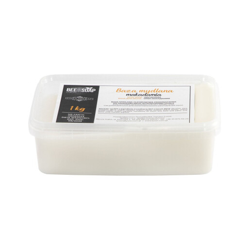 Baza pentru sapun, ulei de macadamia, 1 kg