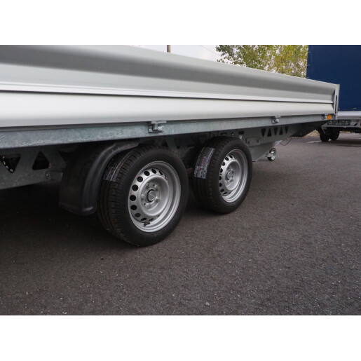 Remorca auto Cargo SSD 4121 oblon aluminiu 2000kg, 410x210 cm