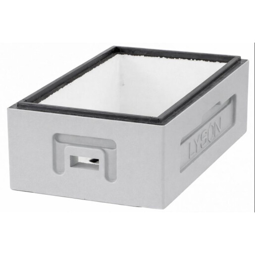 Corp 1/2 din polistiren pentru stup de 6 rame, 160 mm inaltime. GRI