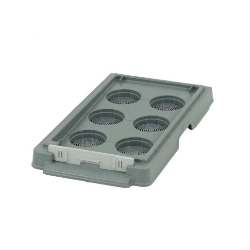 Soclu din plastic pentru stup de 6 rame cu aerisiri