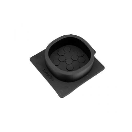 Matrita din silicon, pentru sapun "oval, cu hexagoane"