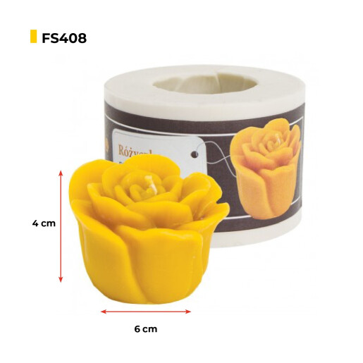 Formă din silicon - Trandafir