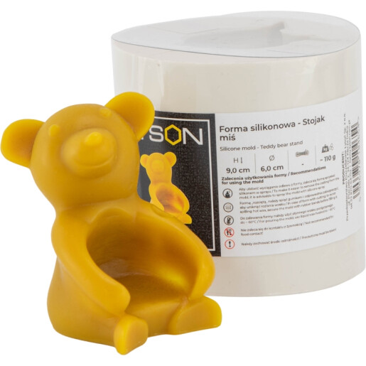 Formă din silicon – Suport ursuleț