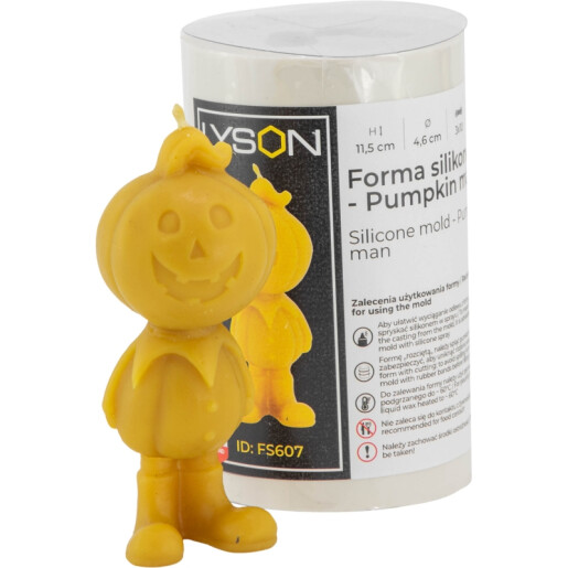 Formă din silicon – „Omul Dovleac” Formă din silicon – „Omul Dovleac”