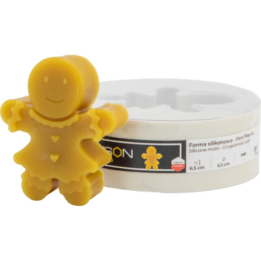 Formă din silicon – „Domnișoara din turtă dulce”