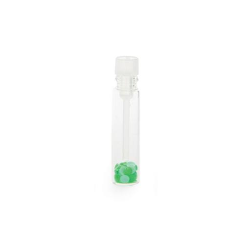 Marcaj pentru matca din sticla opalescenta, fara numar, verde