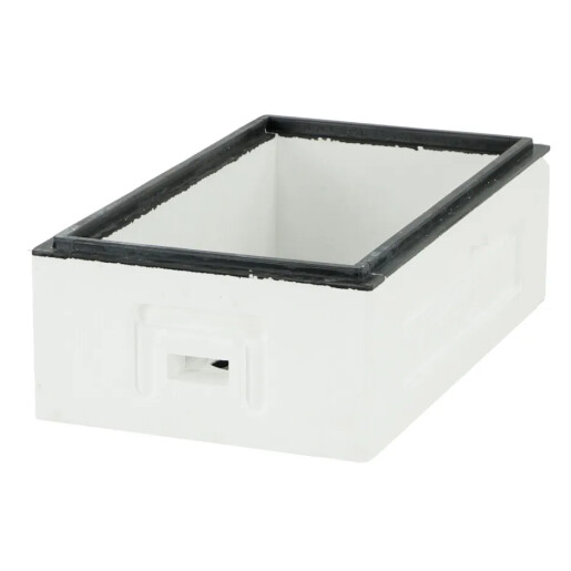 Corp 1/2 din polistiren pentru stup de 6 rame, 160 mm inaltime.