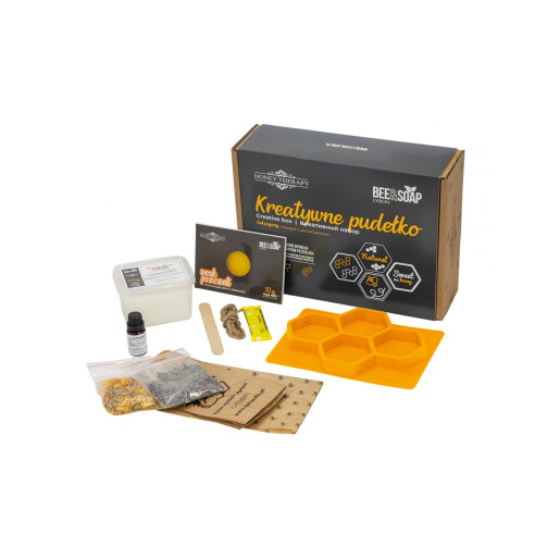 Cutie creativa cu forma silicon pt. sapun hexagonal 