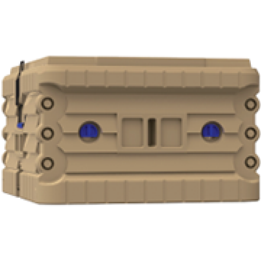 Stup din plastic, pentru 10 rame, model Defender-SET, cu rame incluse - 21901