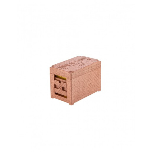 Mini stup de imperechere, MINI API, 3 rame, vopsit-maro