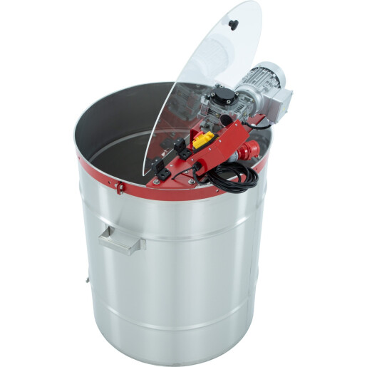 Bazin din inox cu malaxor 500 kg pentru mere sau sirop, 400 V