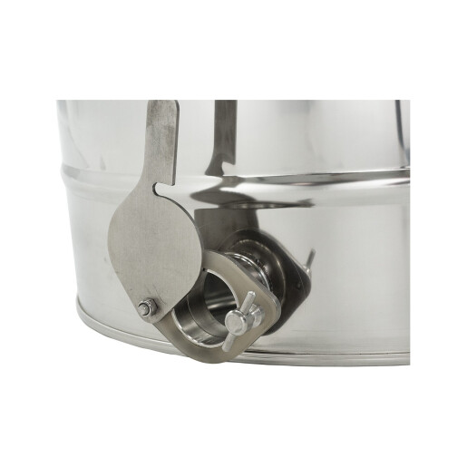 Maturator de miere din inox 30l (40 kg), canea de inox si manere, CLASSIC