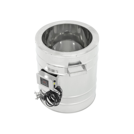 Decristalizator de miere cu pereti incalziti, 50 l, 230 V, fund conic. Premium