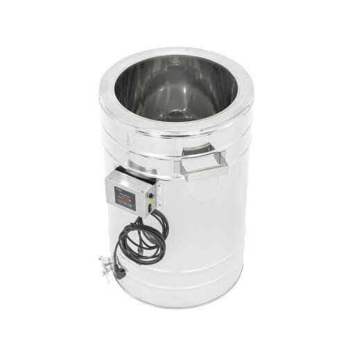 Decristalizator de miere cu pereti incalziti, 70l, 230V, fund conic, Premium