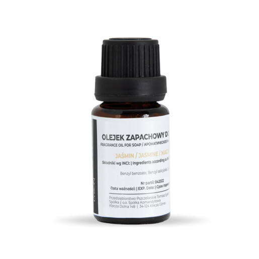 Ulei parfumat pentru sapun cu aroma de iasomie, 10 ml