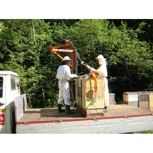 Macara apicola, lungime 3 m, inaltime 2 m, sarcina la varf 100 kg, rotire 360 grade fara autopropulsie