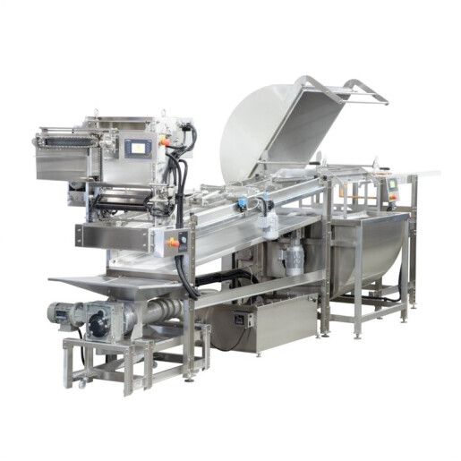 Linie profesională de extracție a mierii LYSON Professional Premium Line W20951_P3 – 40 rame, descăpăcitor PREMIUM, melc profesional pentru căpăceală 100 kg/oră, sistem automat electric pentru transferul ramelor – 230V