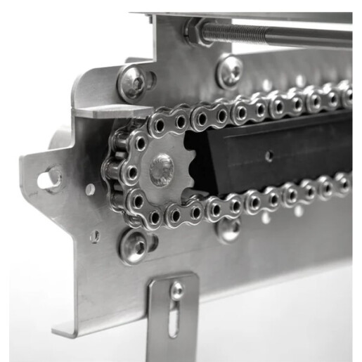 Mașină automată pentru descăpăcit rame Dadant, 230V, lungime 1500 mm, cu alimentare pe lanț și sistem dublu de descăpăcire - PREMIUM LINE LYSON