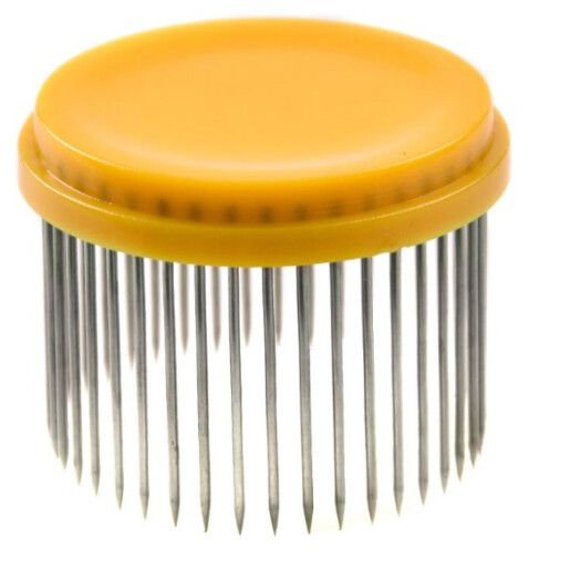Izolator din plastic și oțel inoxidabil pentru matcă – Ø52 mm, înălțime 40 mm