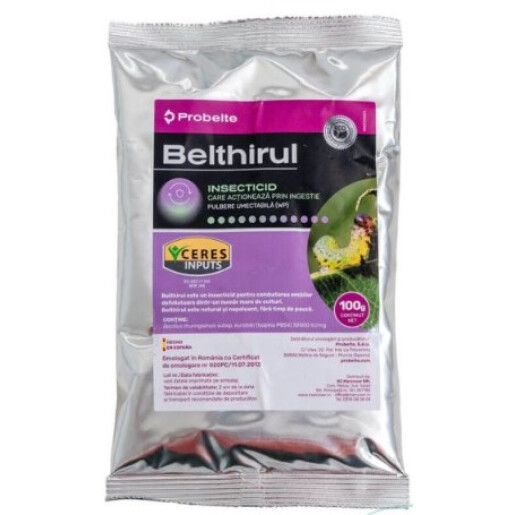 Belthirul  - Cerapol, 100 grame (tratament biologic faguri impotriva gaselnitei)