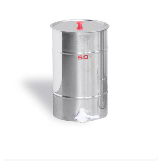 Maturator pentru miere din inox, capacitate 50 kg, canea de plastic, Lega