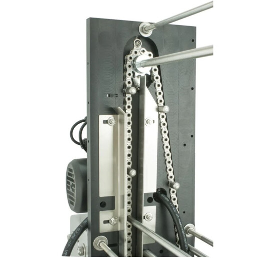Mașină semiautomată pentru descăpăcit rame Dadant – alimentare manuală, cuțite vibrante încălzite cu abur, 230V, masă de descăpăcire 1500 mm – Lyson