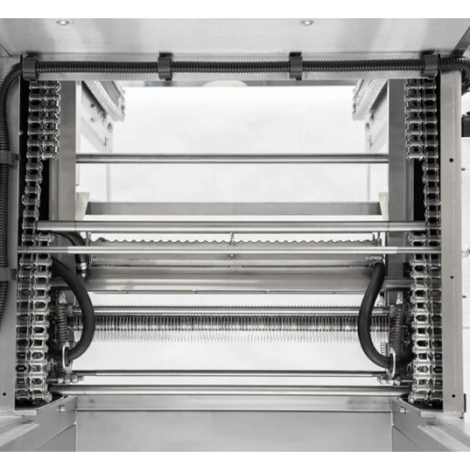 Mașină automată pentru descăpăcit rame Dadant, 230V, lungime 1500 mm, cu alimentare pe lanț și sistem dublu de descăpăcire - PREMIUM LINE LYSON
