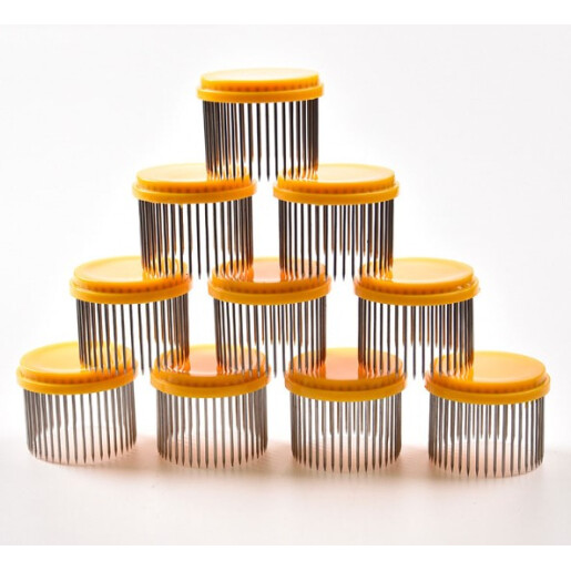 Izolator din plastic și oțel inoxidabil pentru matcă – Ø52 mm, înălțime 40 mm