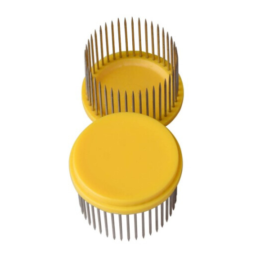 Izolator din plastic și oțel inoxidabil pentru matcă – Ø52 mm, înălțime 40 mm