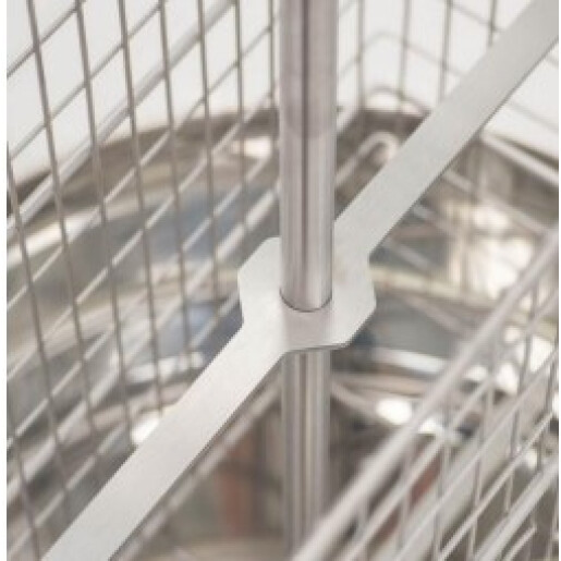 Centrifugă tangențială manuală pentru 2 rame, cu bazin transparent din plexiglas acrilic 5 mm, LYSON