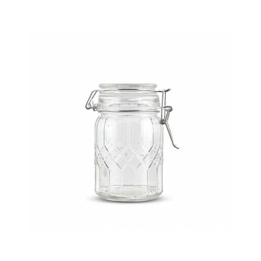 Borcan de 230 ml cu inchidere mecanica