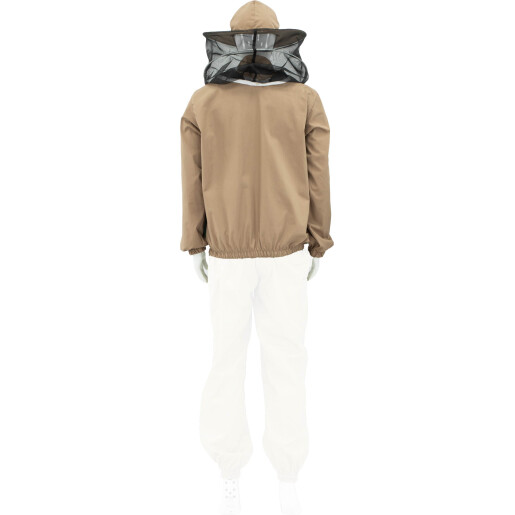 Bluză apicolă SAF Natura cu fermoar și mască detașabilă