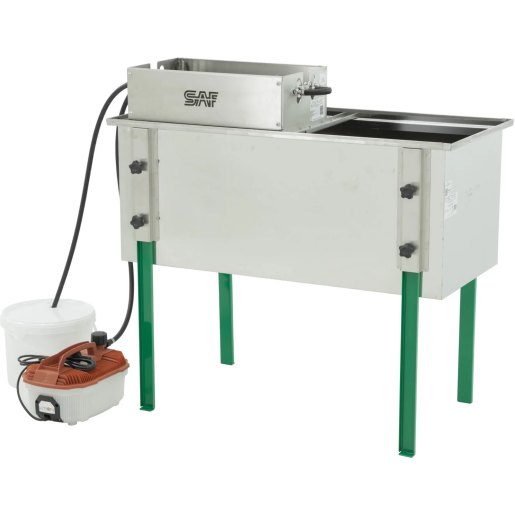 Masina de descapacit cu diacuri si cu generator de abur