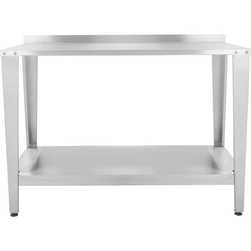 Masă de lucru din oțel inoxidabil pentru atelierul stupinei, 1500 mm