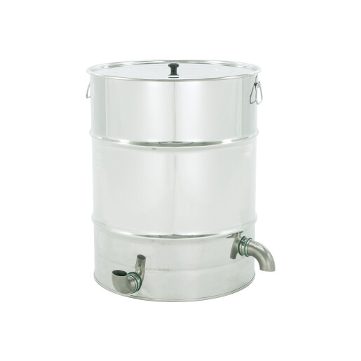 Topitor de ceara din inox, cu sita fara arzator, dimensiuni 480x480 mm