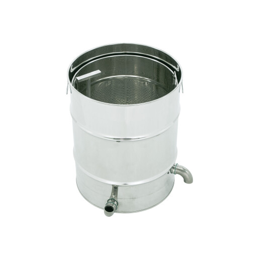 Topitor de ceara din inox, cu sita fara arzator, dimensiuni 480x480 mm