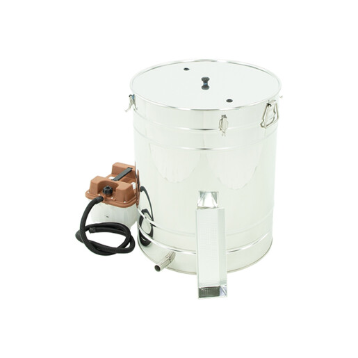 Topitor de ceara cu aburi si generator 200L Ø600mm
