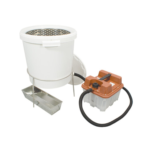 Topitor de ceară, cu recipient din plastic, de 33 l si generator de aburi, LYSON