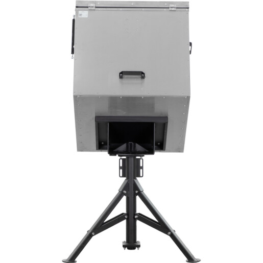 Topitor solar din inox pentru 10 rame Dadant – cu suport reglabil și capac din sticlă  - Lyson