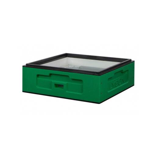 Stup din polistiren pe 10 rame, vopsit VERDE, dezasamblat, Optima
