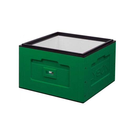 Stup din polistiren pe 10 rame, vopsit VERDE, dezasamblat, Optima