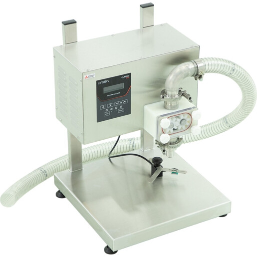 Dozator de miere cu rotite de angrenare si stand