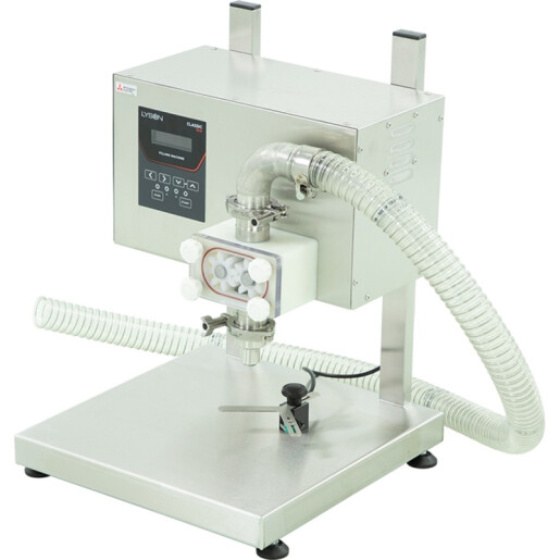 Dozator de miere cu rotite de angrenare si stand