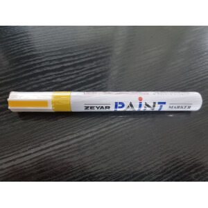 Marker pt. matci Galben (Paint marker)