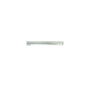 Grila antisoareci din metal, zincata, L: 250mm