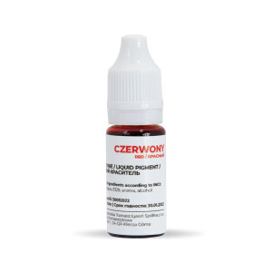 Pigment pentru sapun, culoare Rosu, 10 ml